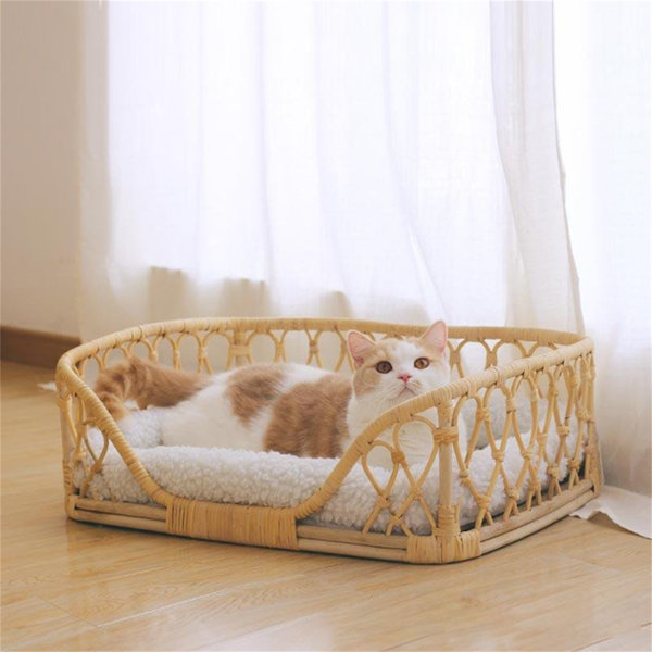 Tucker Murphy Pet™ Chrystel Square Cat Bed Wayfair